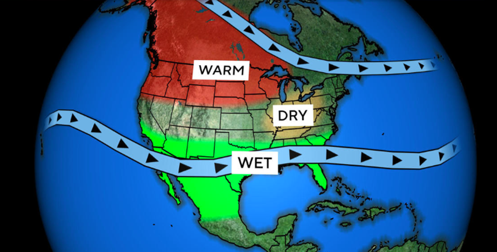 Winter 2023-2024 forecast calls for an El Niño