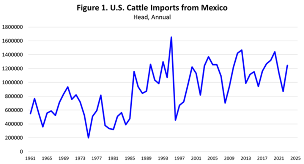 The Evolution of U.S.-Mexican Cattle and Beef Trade