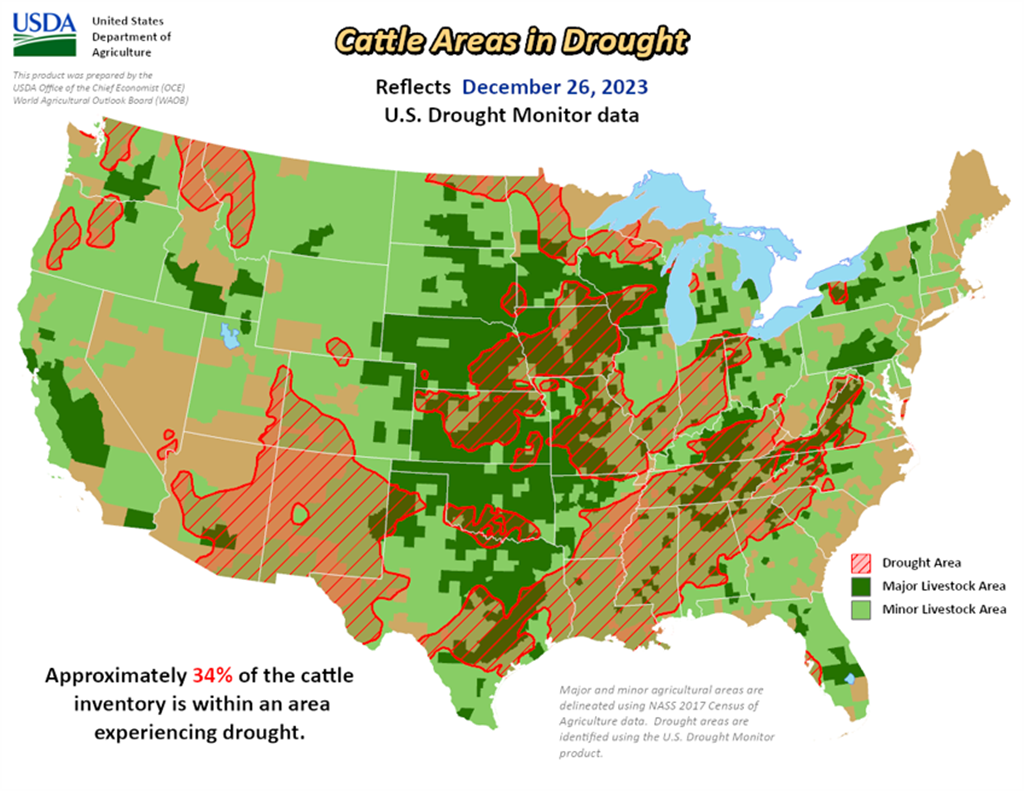 Drought Update: 32.35% of the Lower 48 States are in Drought