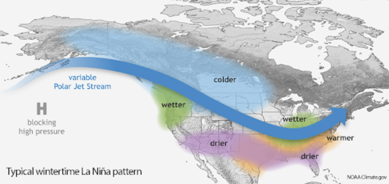 Federal Meteorologists Predict another La Niña this Winter