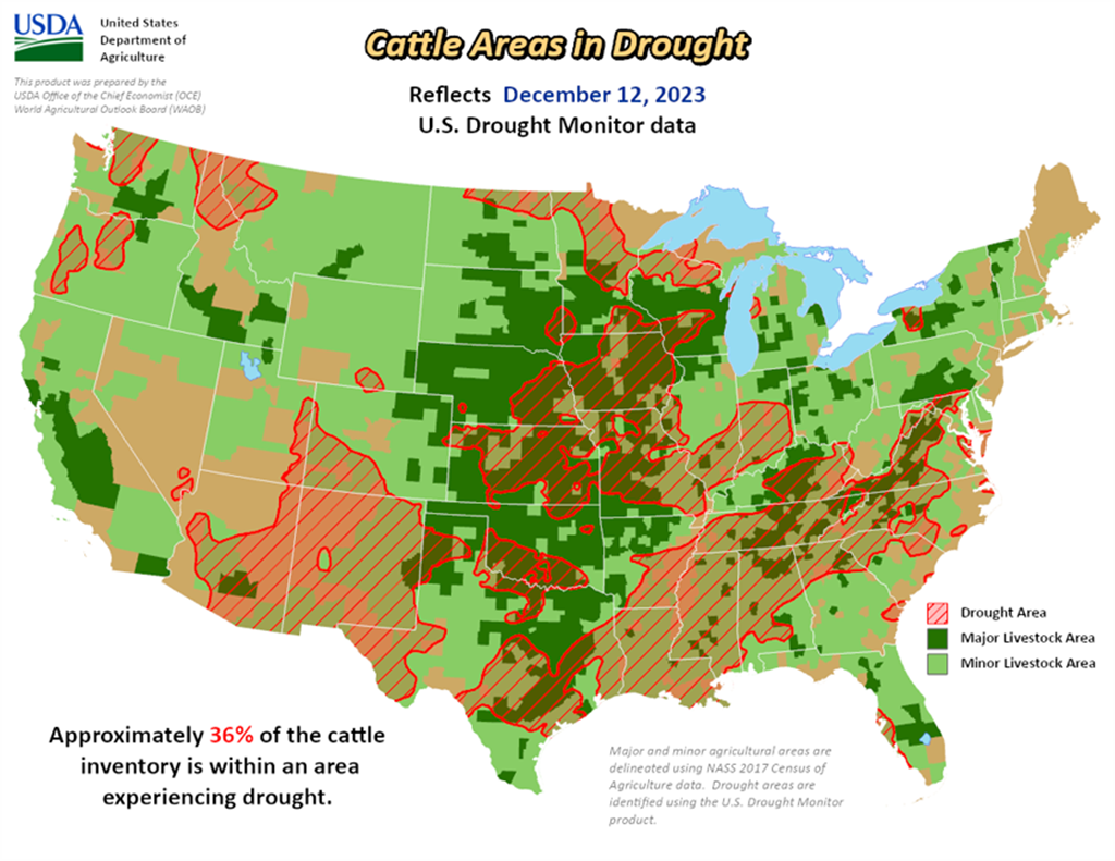 Drought Update: 33.52% of the Lower 48 States are in Drought