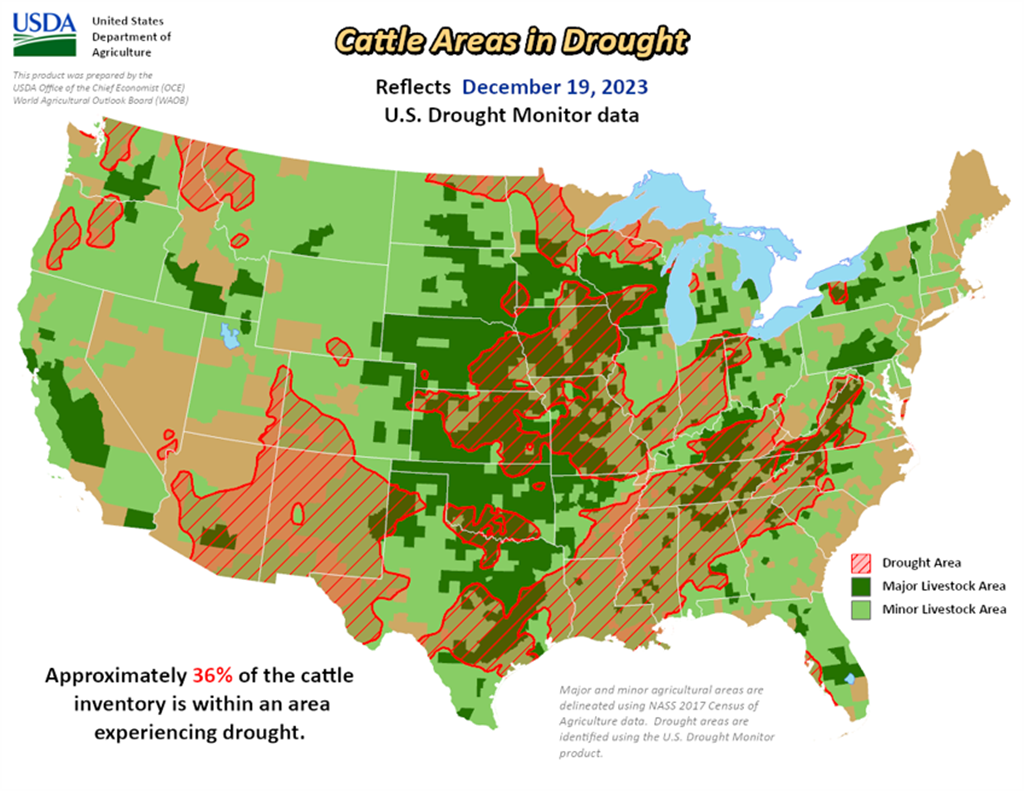 Drought Update: 33.32% of the Lower 48 States are in Drought