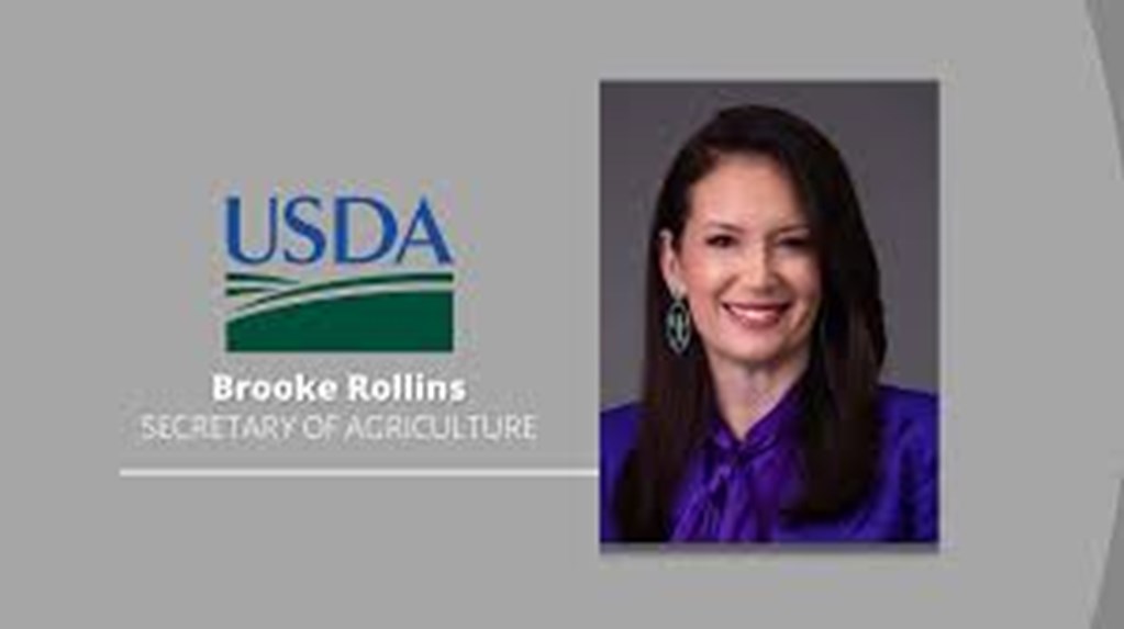 Brooke L. Rollins Sworn in as 33rd U.S. Secretary of Agriculture